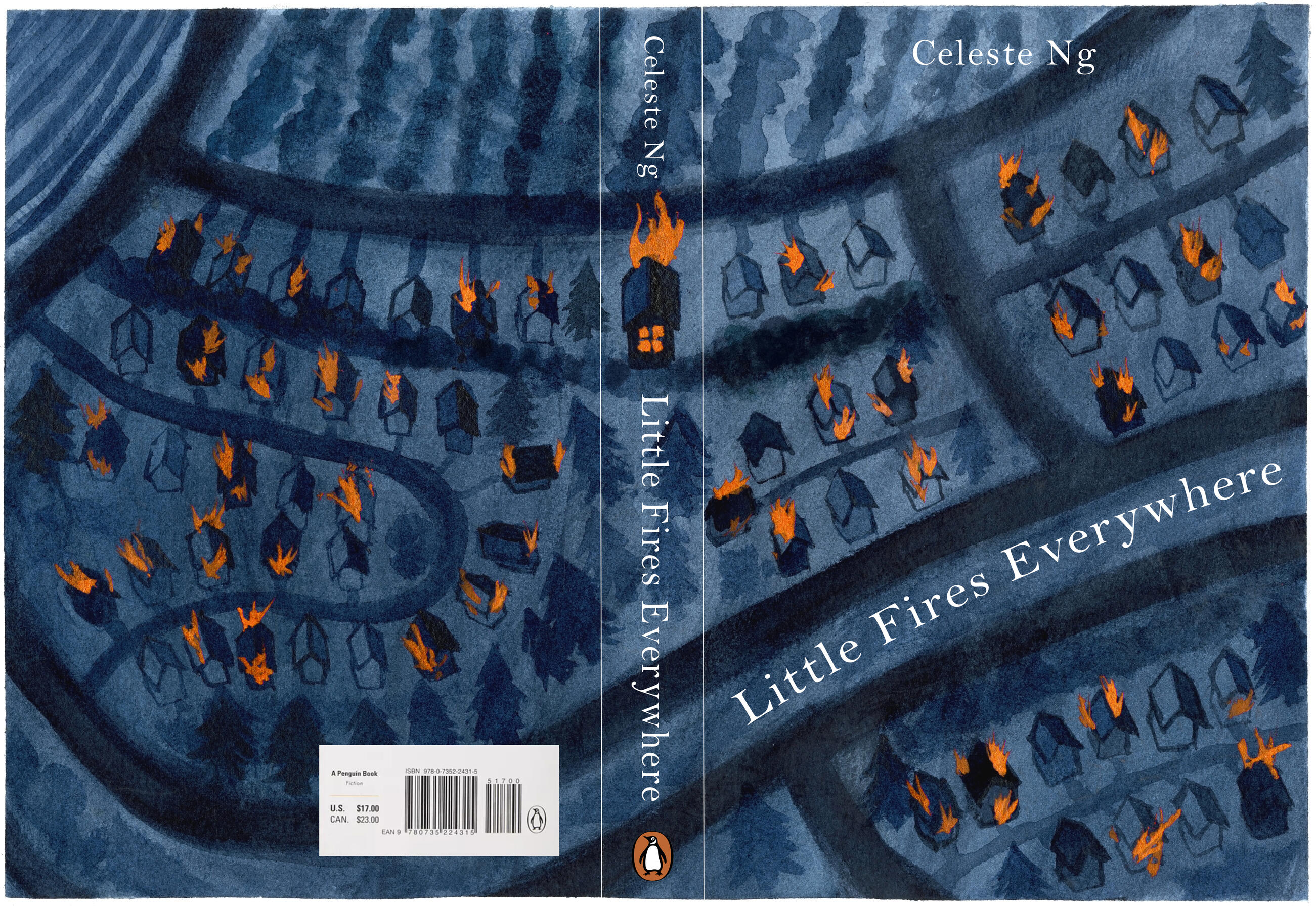 Little Fires Everywhere mock cover